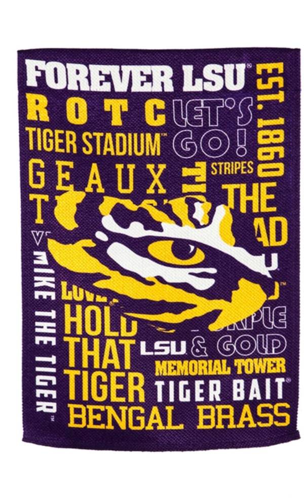 Evergreen LSU Tigers Fan Rule House Flag