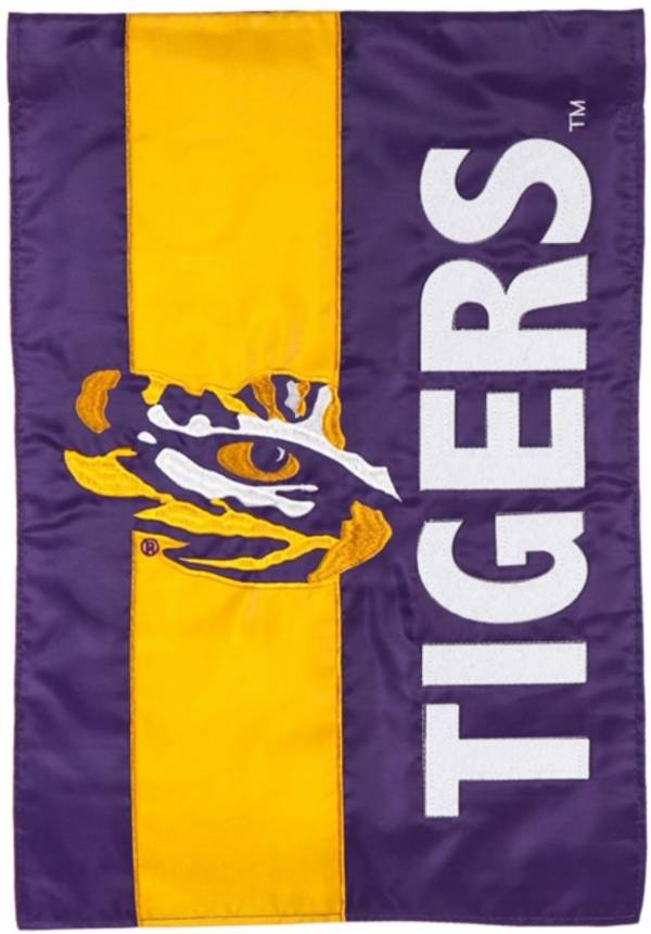 Evergreen LSU Tigers Embellish Garden Flag