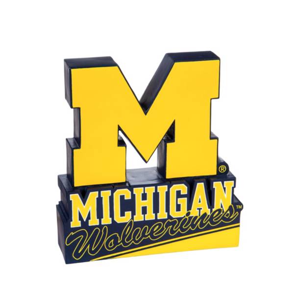 Evergreen Michigan Wolverines Mascot Statue