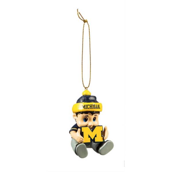 Evergreen Enterprises Michigan Wolverines New Lil Fan Ornament
