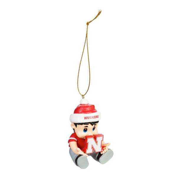 Evergreen Enterprises Nebraska Cornhuskers New Lil Fan Ornament