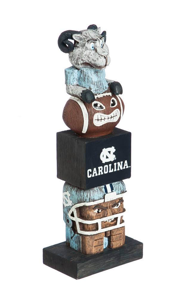 Evergreen North Carolina Tar Heels Tiki Totem