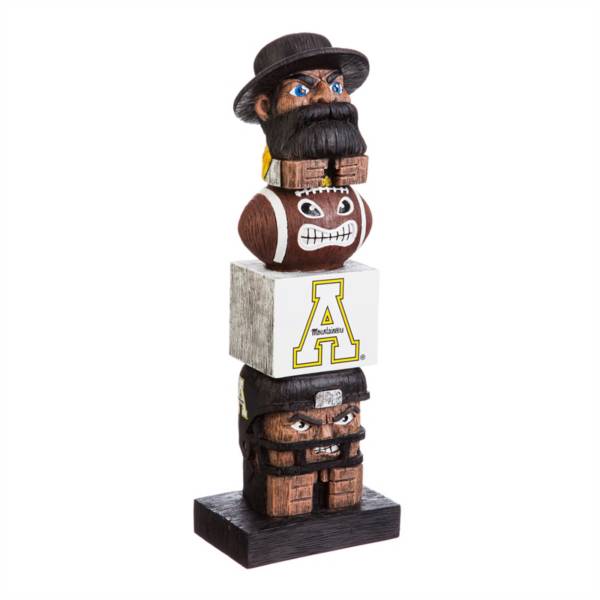 Evergreen Appalachian State Mountaineers Tiki Totem