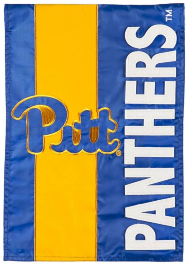 Evergreen Pitt Panthers Embellish Garden Flag