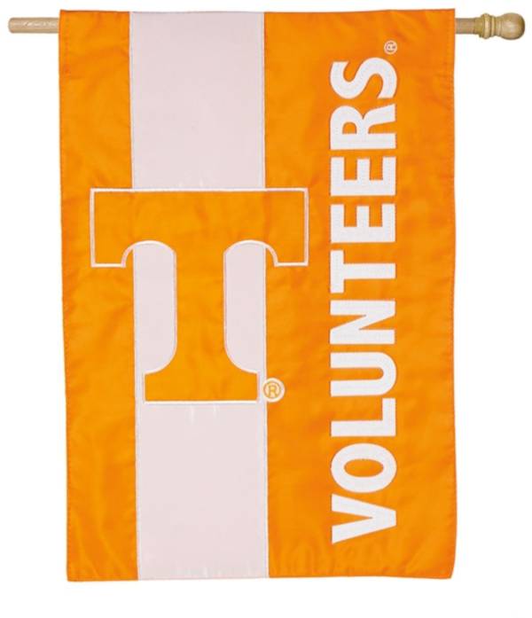 Evergreen Tennessee Volunteers Embellish House Flag