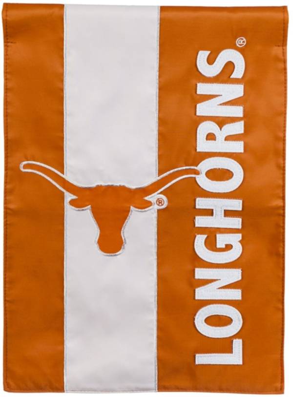 Evergreen Texas Longhorns Embellish Garden Flag