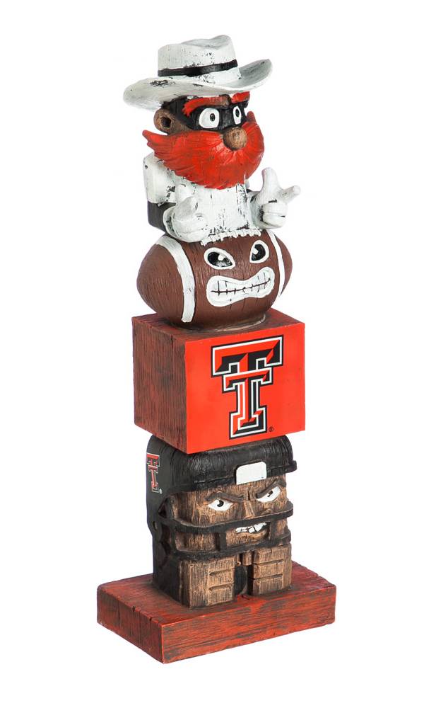Evergreen Texas Tech Red Raiders Tiki Totem