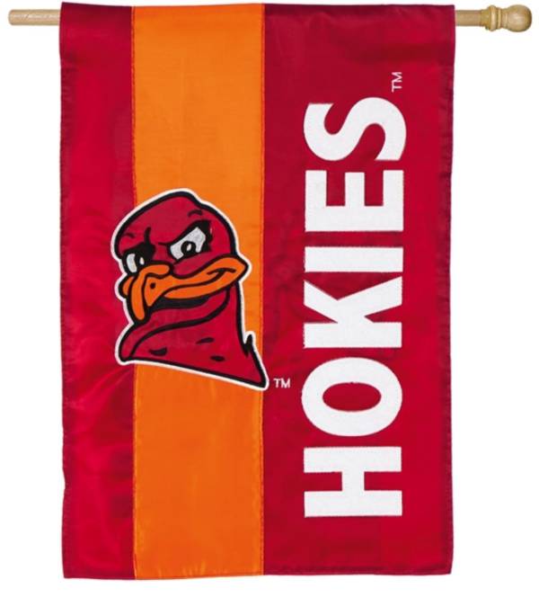 Evergreen Virginia Tech Hokies Embellish House Flag