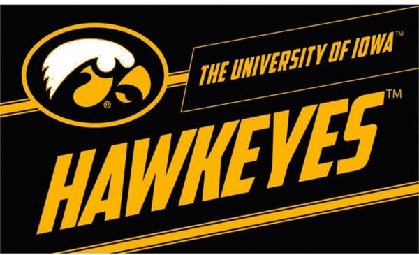 Evergreen Iowa Hawkeyes Coir Punch Mat