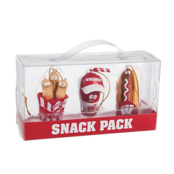 Evergreen Enterprises Wisconsin Badgers Snack Pack Ornament
