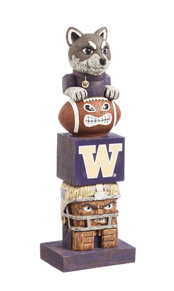 Evergreen Washington Huskies Tiki Totem