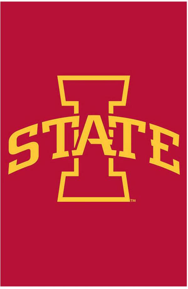 Evergreen Iowa State Cyclones Applique Garden Flag