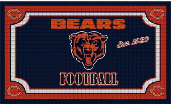 Evergreen Chicago Bears Embossed Door Mat
