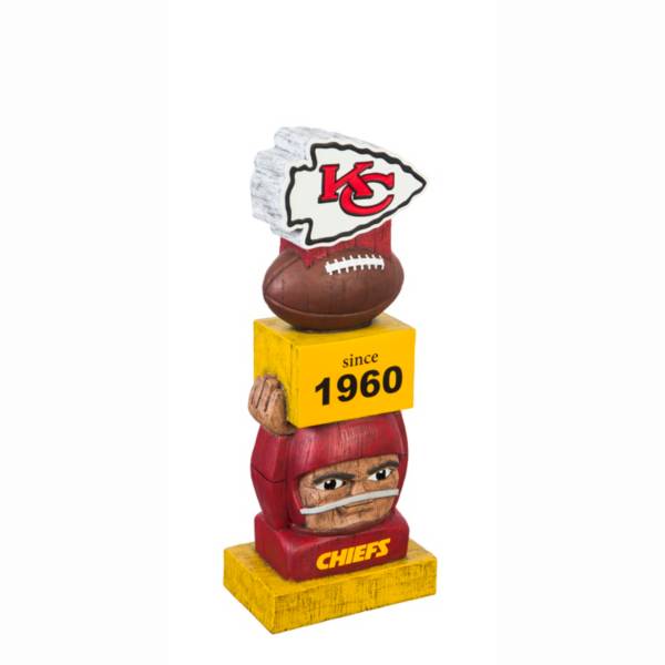 Evergreen Kansas City Chiefs Vintage Tiki Totem
