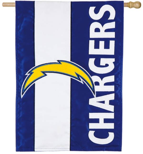 Evergreen Los Angeles Chargers Embellish House Flag