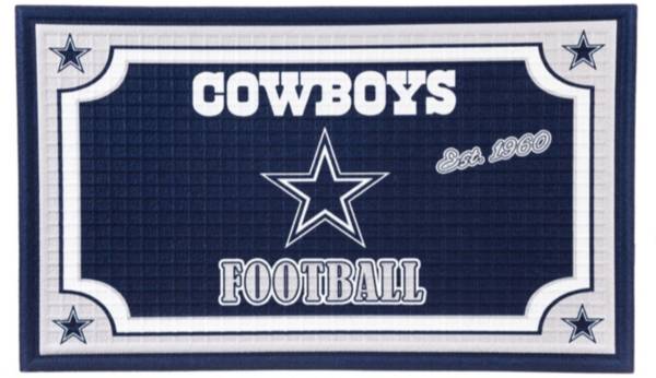 Evergreen Dallas Cowboys Embossed Door Mat