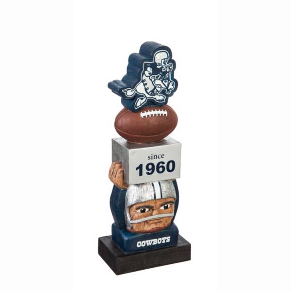 Evergreen Dallas Cowboys Vintage Tiki Totem