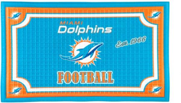 Evergreen Miami Dolphins Embossed Door Mat