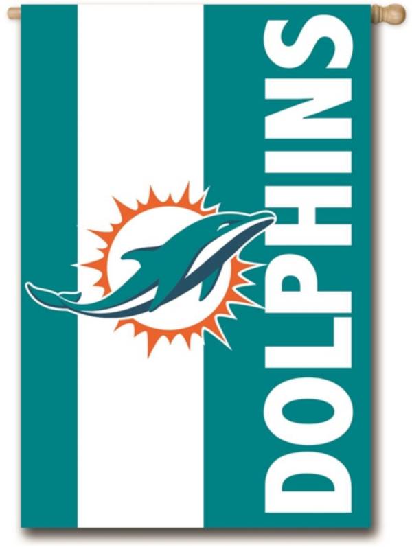 Evergreen Miami Dolphins Embellish House Flag