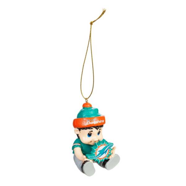 Evergreen Enterprises Miami Dolphins New Lil Fan Ornament