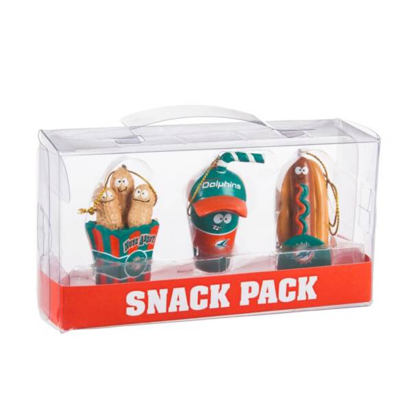 Evergreen Enterprises Miami Dolphins Snack Pack Ornament