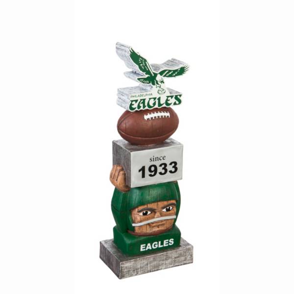 Evergreen Philadelphia Eagles Vintage Tiki Totem