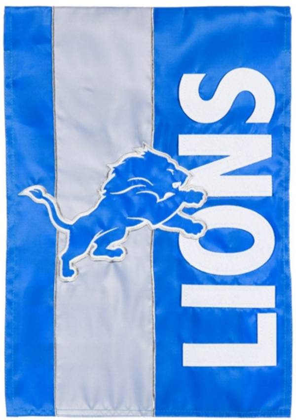 Evergreen Detroit Lions Embellish Garden Flag