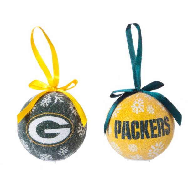 Evergreen Enterprises Green Bay Packers LED Ornament Set