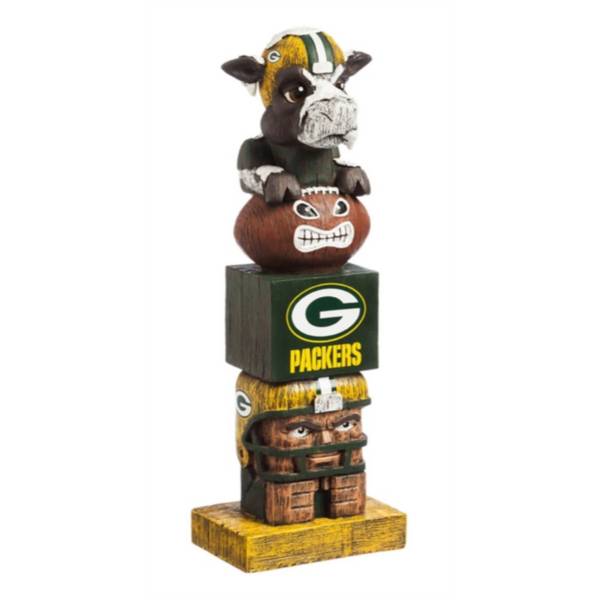 Evergreen Green Bay Packers Tiki Totem