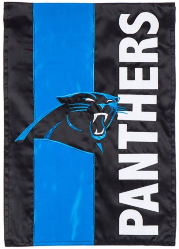 Evergreen Carolina Panthers Embellish Garden Flag