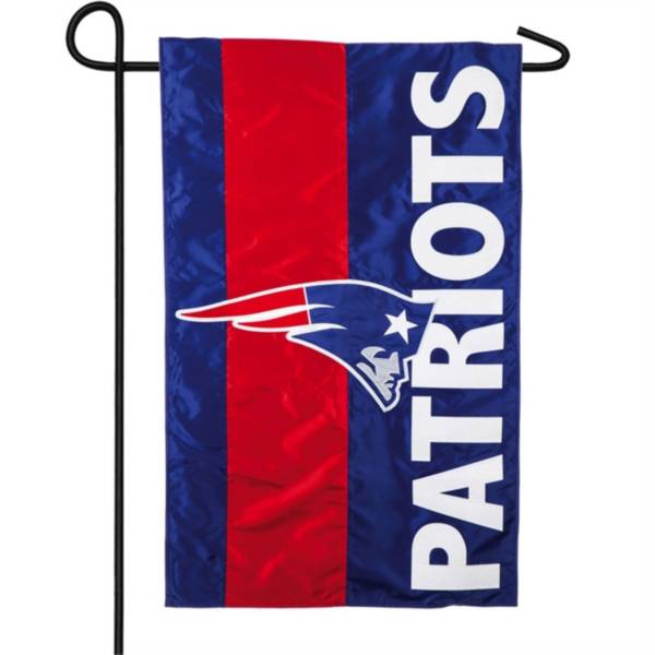 Evergreen New England Patriots Embellish Garden Flag