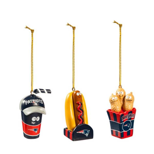 Evergreen Enterprises New England Patriots Snack Pack Ornament