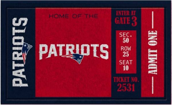 Evergreen New England Patriots Turf Mat