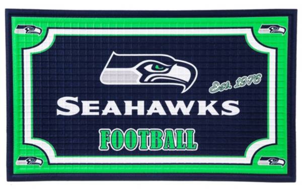 Evergreen Seattle Seahawks Embossed Door Mat product image