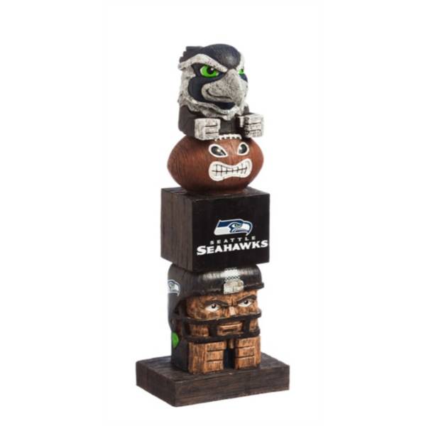 Evergreen Seattle Seahawks Tiki Totem