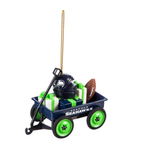 Evergreen Enterprises Seattle Seahawks Team Wagon Ornament