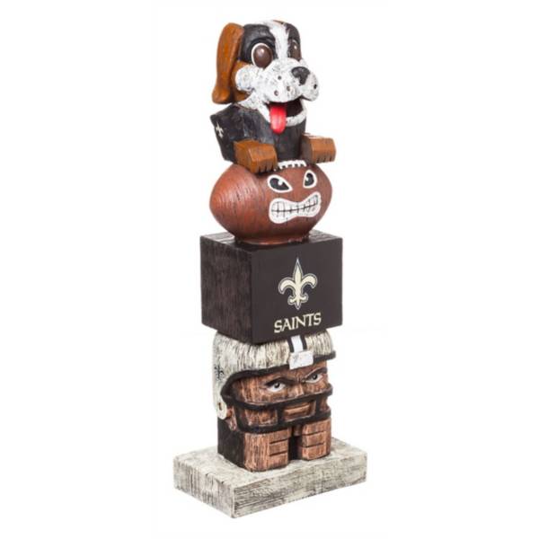 Evergreen New Orleans Saints Tiki Totem