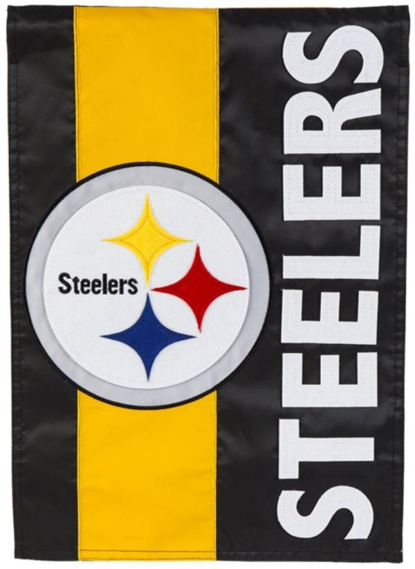 Evergreen Pittsburgh Steelers Embellish House Flag