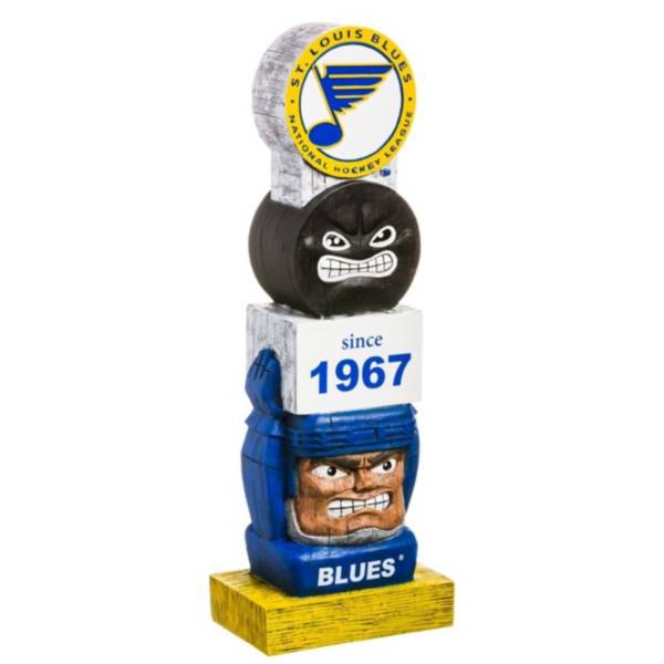 Evergreen St. Louis Blues Vintage Tiki Totem