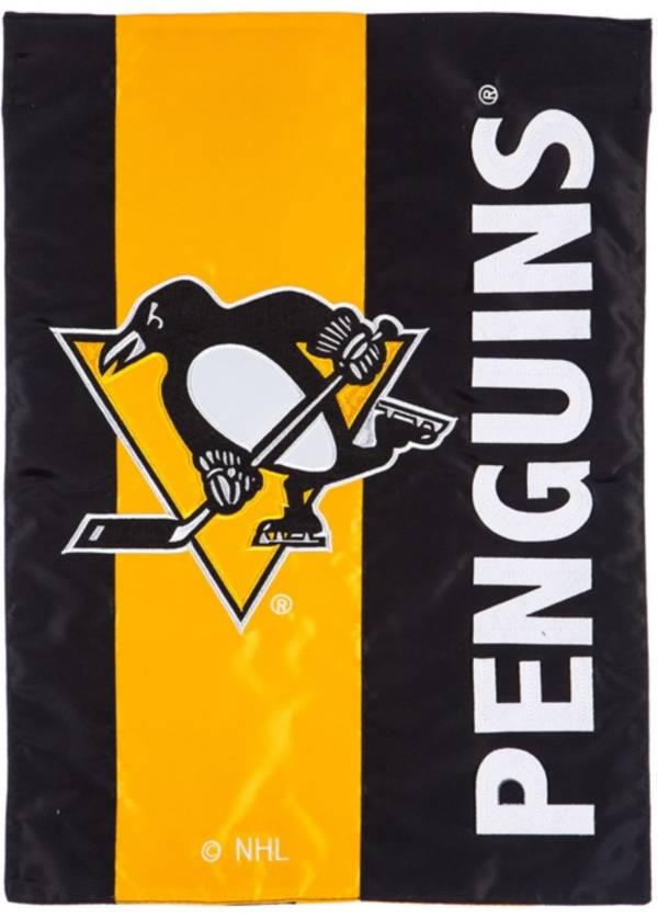 Evergreen Pittsburgh Penguins Embellish Garden Flag