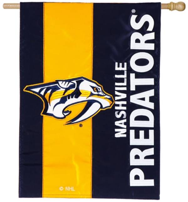 Evergreen Nashville Predators Embellish House Flag