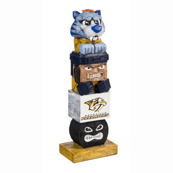 Evergreen Nashville Predators Tiki Totem