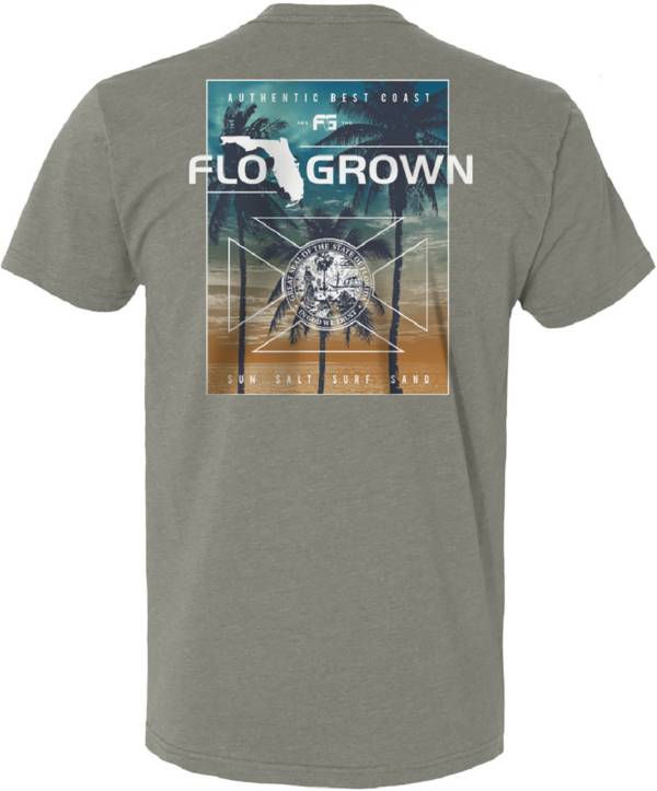 FloGrown Men's Faded Palms T-Shirt