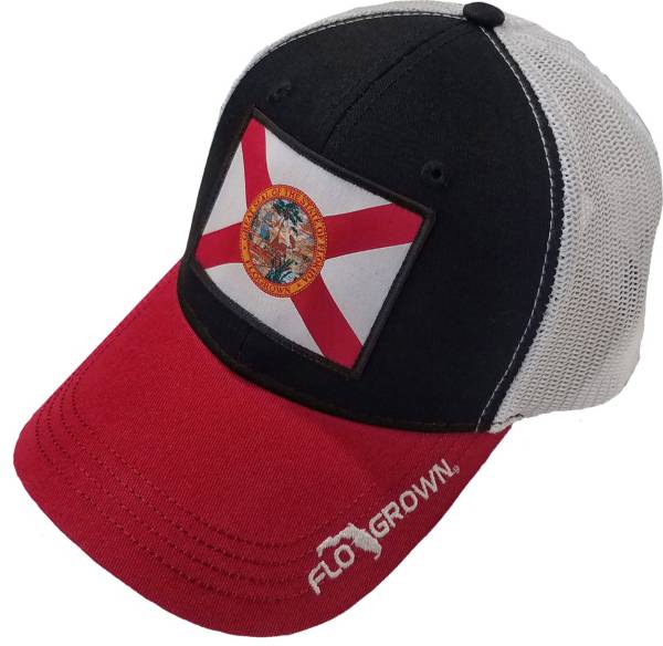 FloGrown Men's Florida Flag Patch Trucker Hat