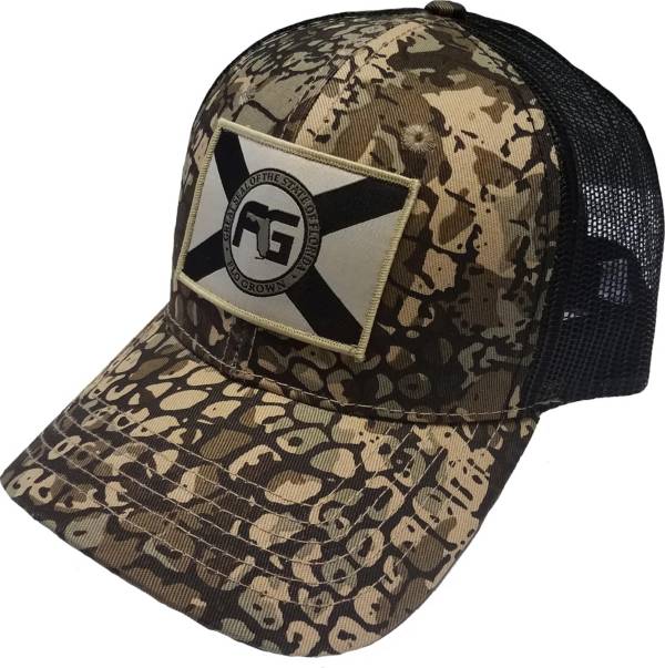 FloGrown Men's Gator Camo Flag Trucker Hat