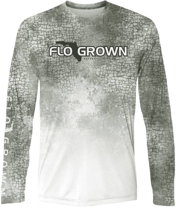 FloGrown Men's Swamp Flag Performance Long Sleeve T-Shirt