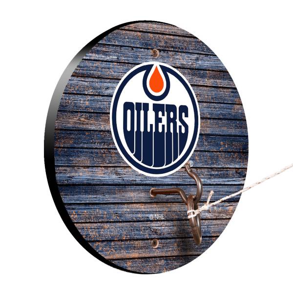 Victory Tailgate Edmonton Oilers Hook & Ring Toss Game