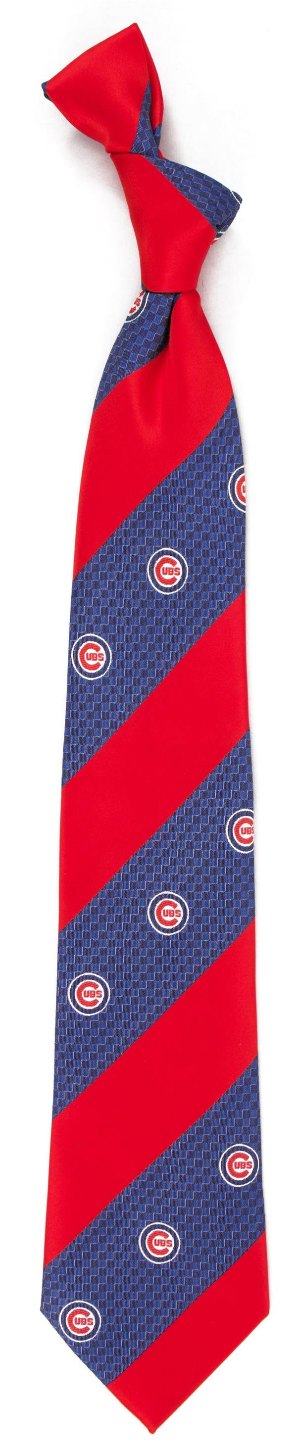 Eagles Wings Chicago Cubs Geo Stripe Necktie