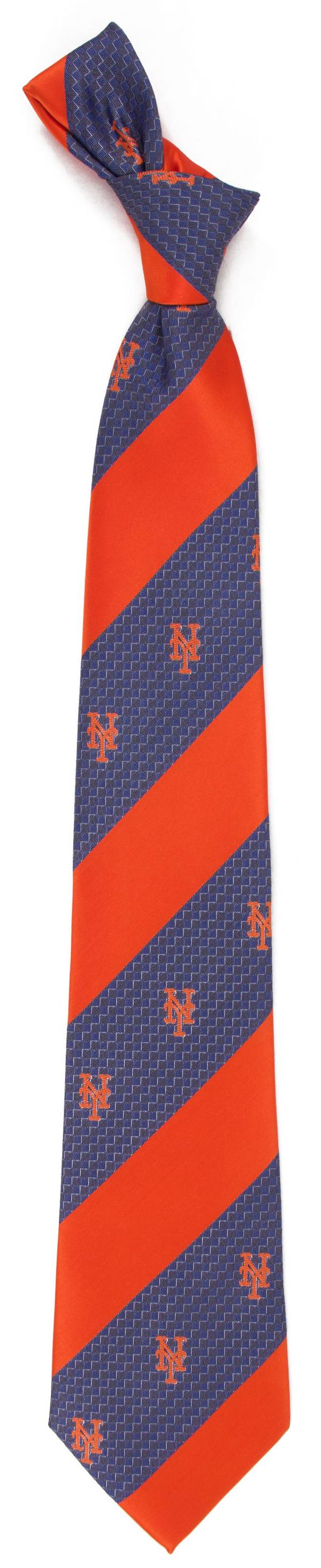 Eagles Wings New York Mets Geo Stripe Necktie