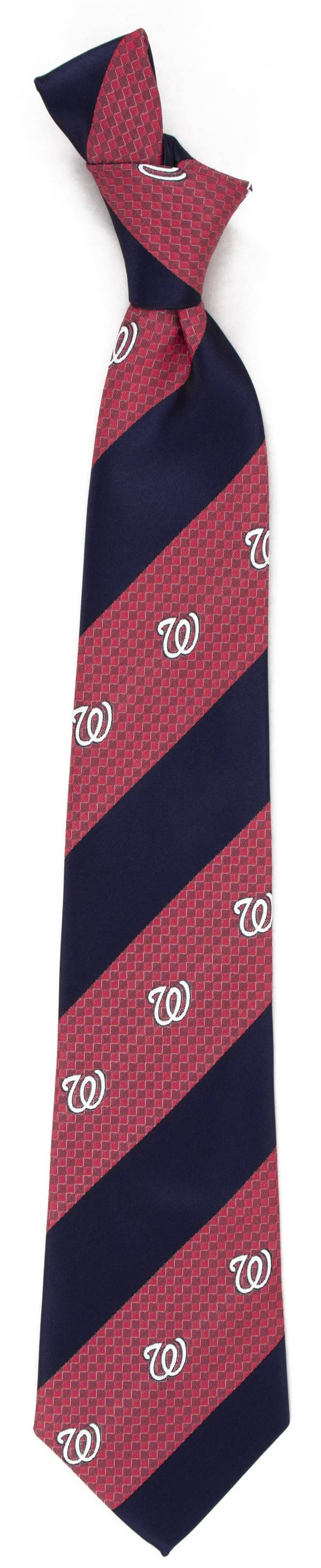 Eagles Wings Washington Nationals Geo Stripe Necktie